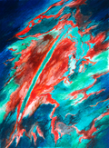 Oil Spill Print