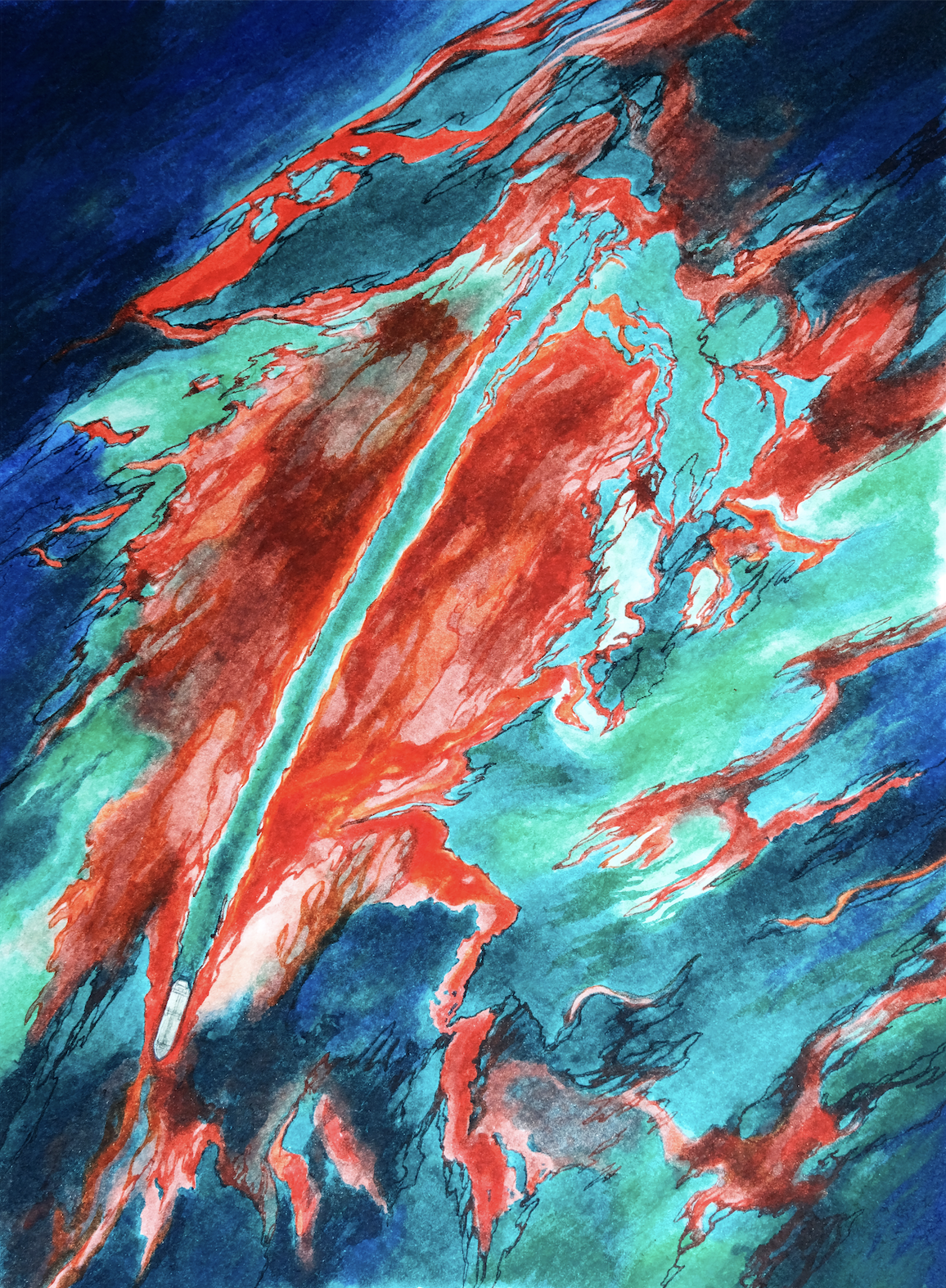 Oil Spill Print